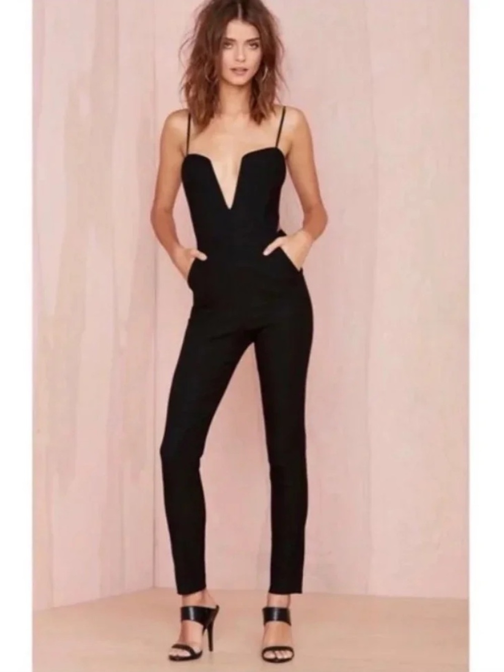 Black Nasty Gal Jumpsuit - Picture 3 of 4